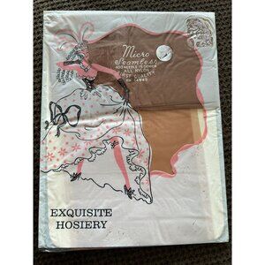 Exquisite Hosiery Vintage 1960s Seamless Nylons - 400 Needle 15 Denier NOS